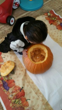 pumpkin curving